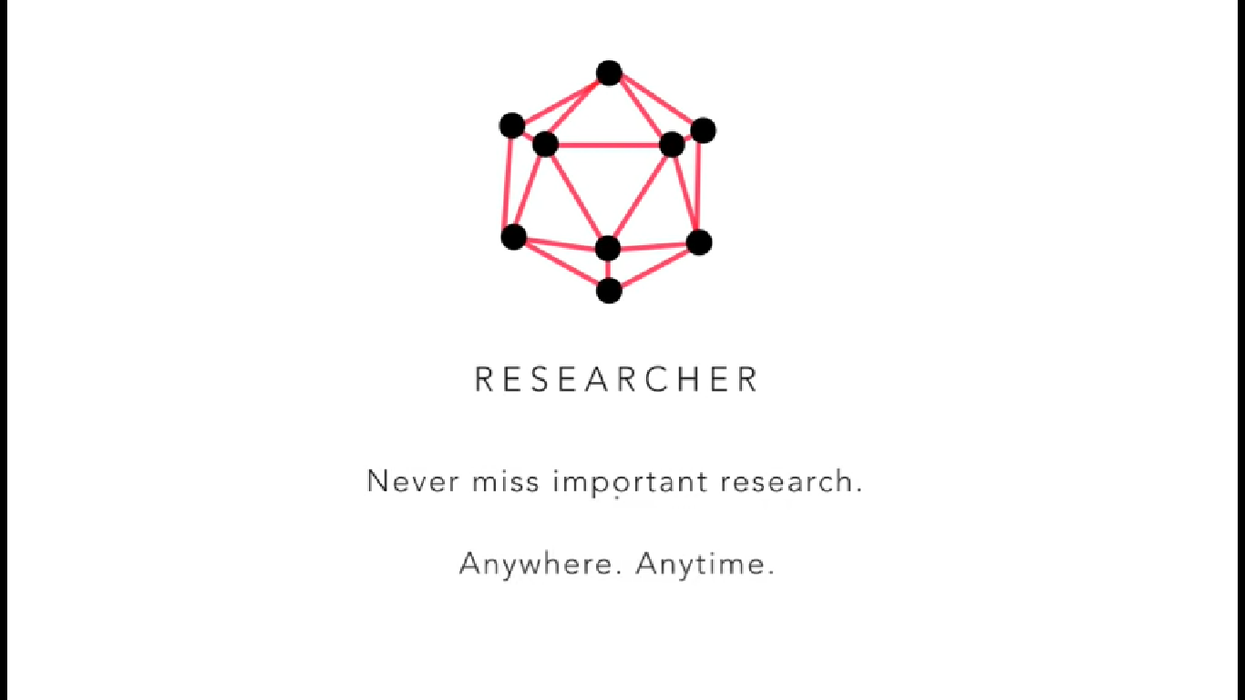 Researcher：学术期刊; 发现新的科学论文